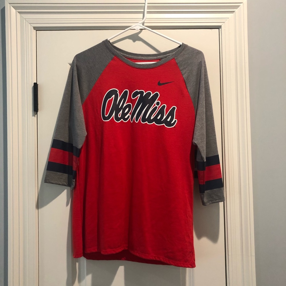 Nike Ole Miss Baseball Tee
